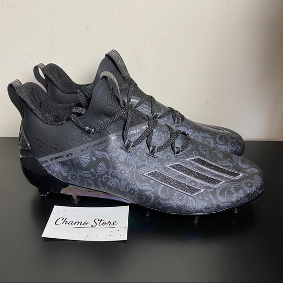 adizero new reign cleats black